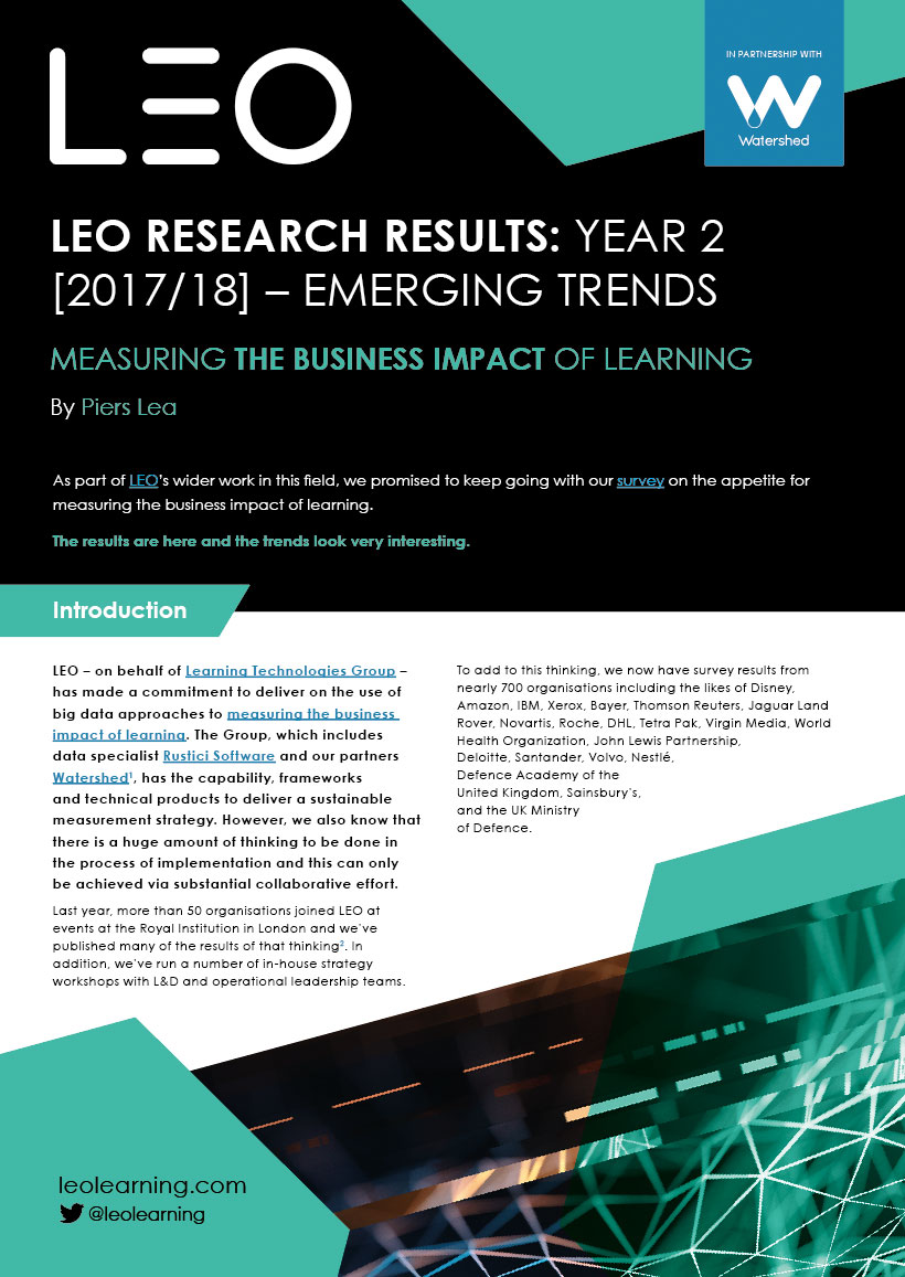 Report Reveals a Jump in Pressure on L&D to Measure Learning’s Impact