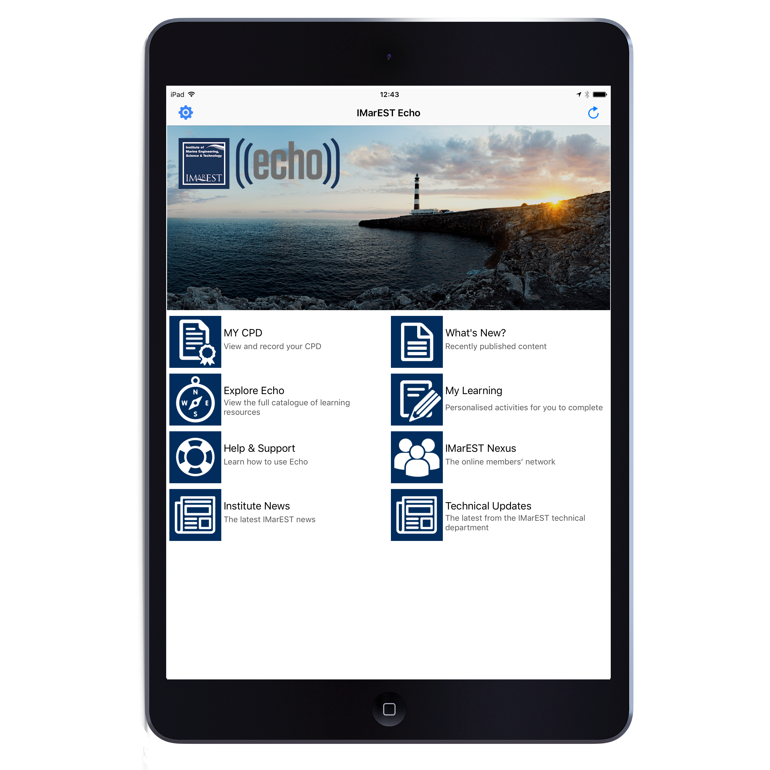 IMarEST Echo Mobile Learning App