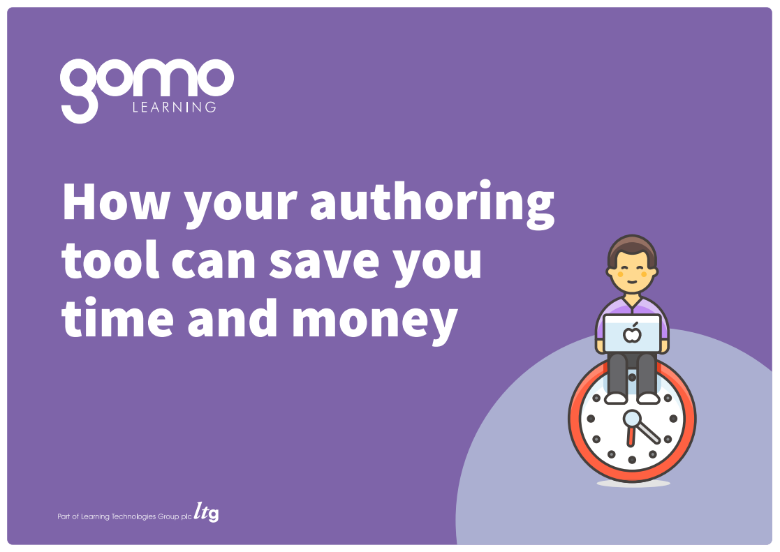 Gomo's new free guide offers practical ways for organizations and learning teams to assess how their eLearning authoring tools can save time and money