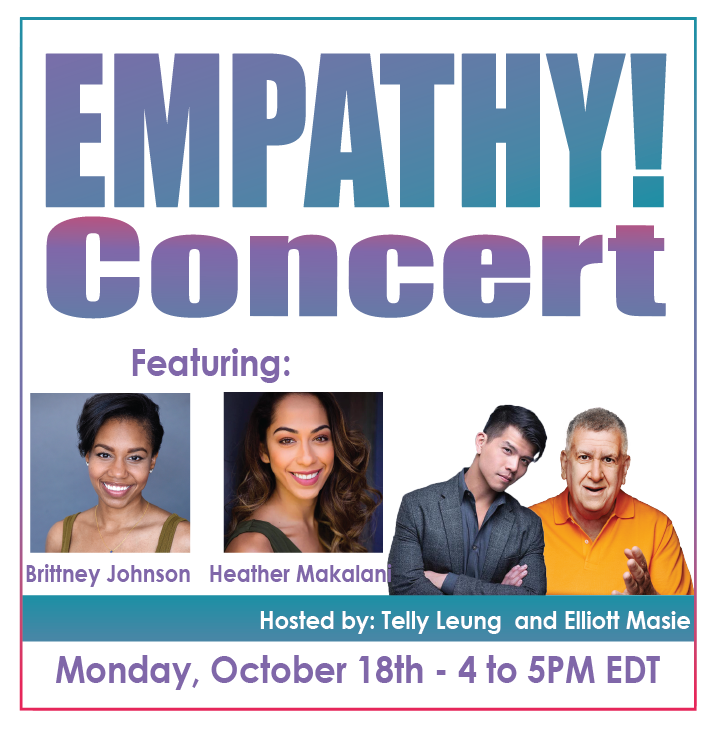 Empathy Concert - Monday, October 18 at 4pm EDT