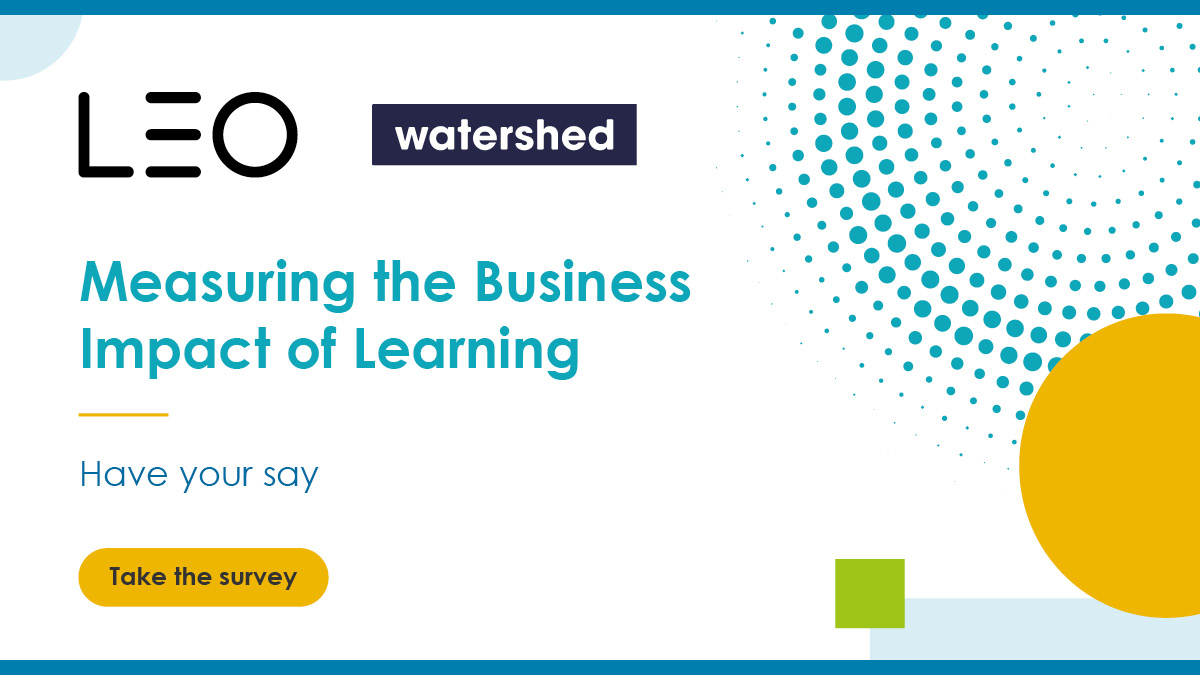 LEO Learning and Watershed's annual 'Measuring the Business Impact of Learning' benchmark survey aims to uncover trends in corporate workplace learning.