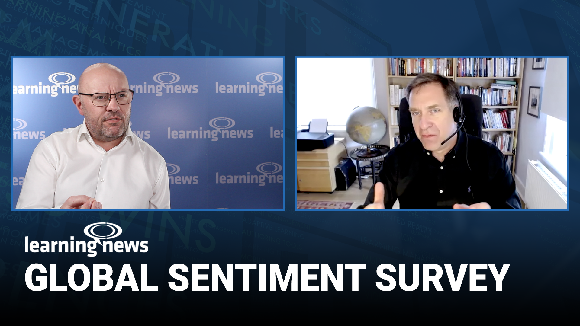 Donald H Taylor in discussion with Learning News about the 2022 Global Sentiment Survey in L&D