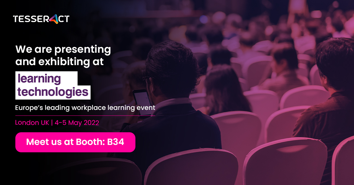 Tesseract Learning presenting and exhibiting at Europe’s Leading ...