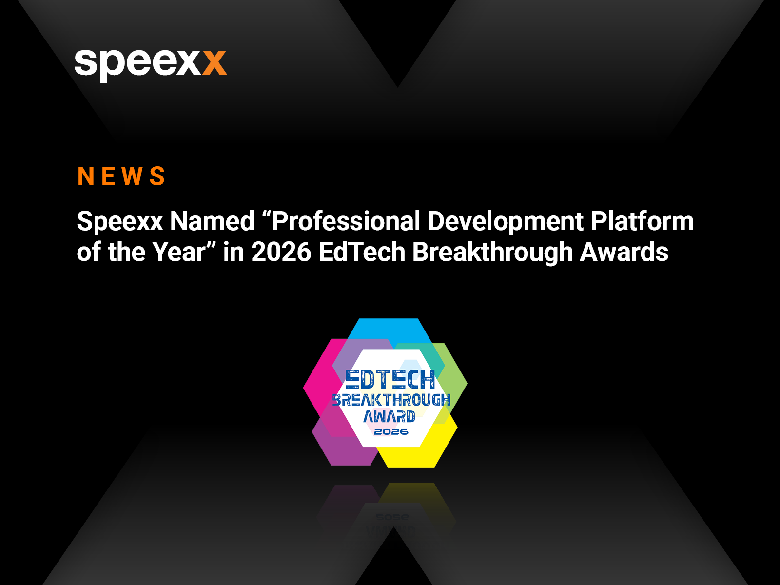 Speexx Named “Professional Development Platform of the Year” in 2026 ...